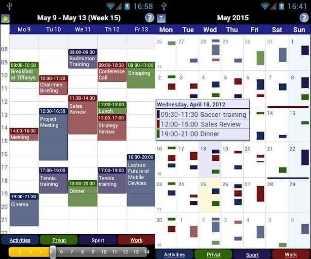best calendar app for android and mac